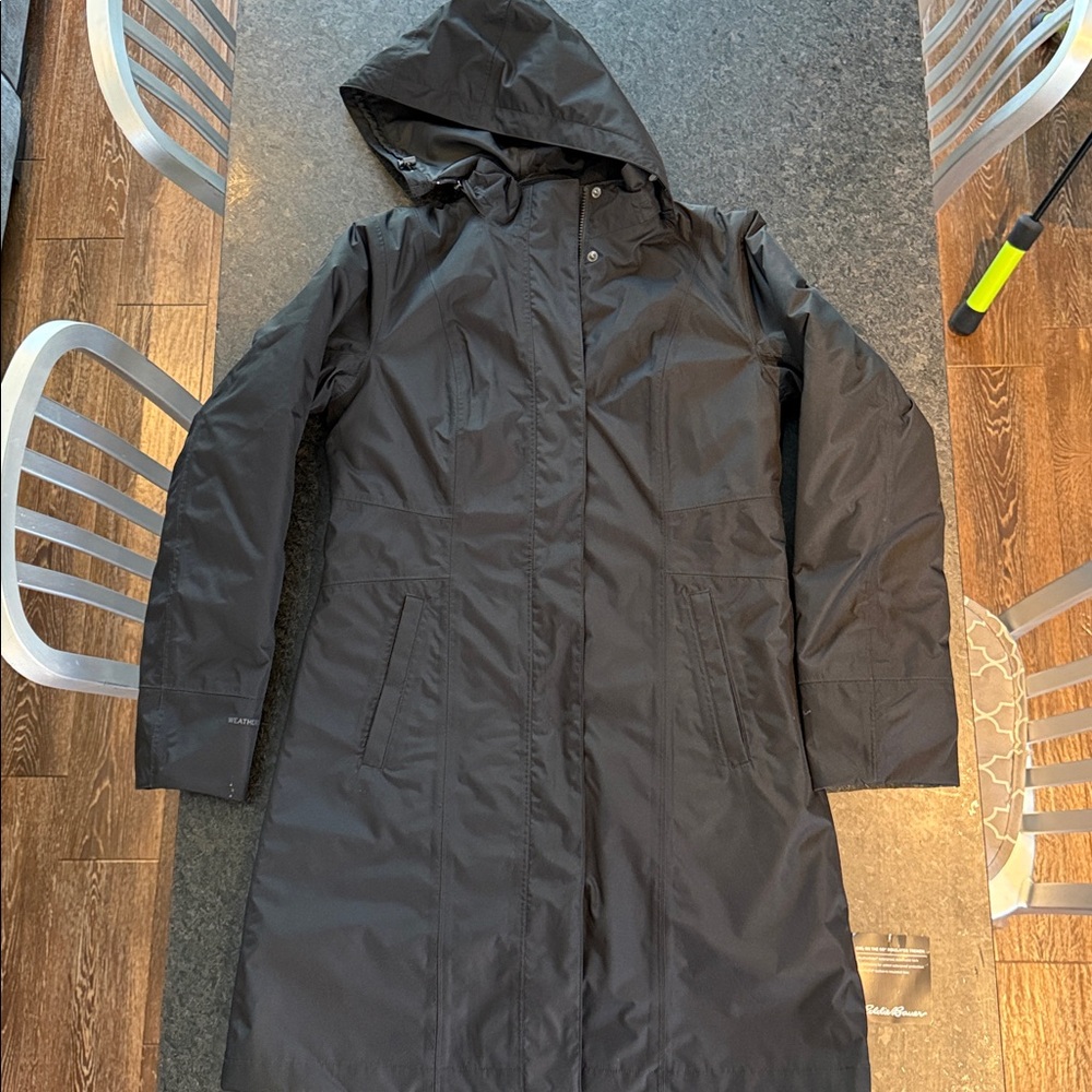 Eddie Bauer Insulated Trench black, S